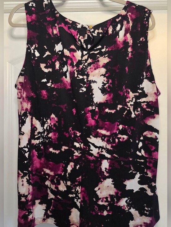 Calvin Klein Tops - Calvin Klein Abstract Print Cami – Size 1X
